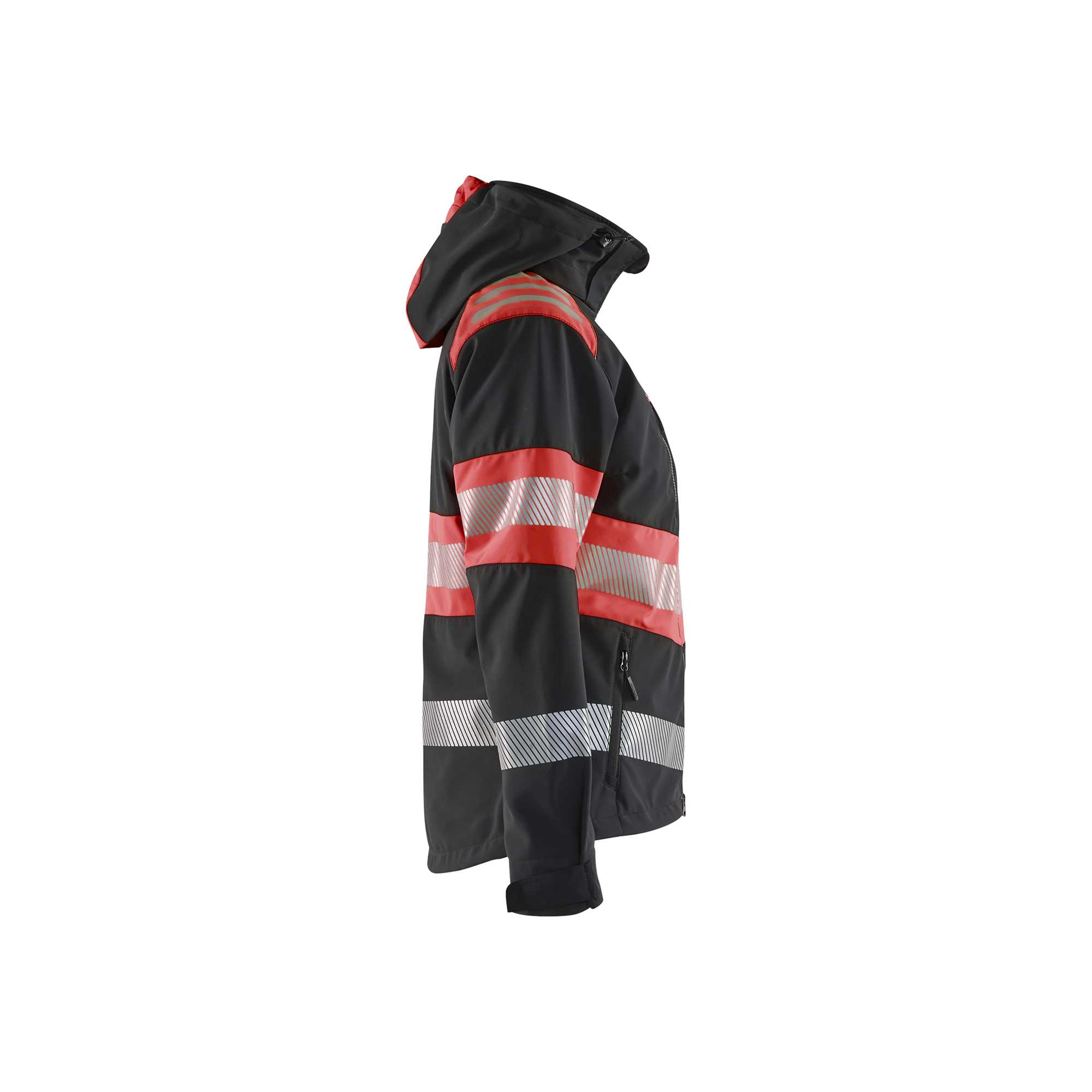 BLAKLADER 44042513 Women’s Hi Vis Softshell Jacket Hi Vis Reflective Softshell Work Jacket WOMEN - Waterproof